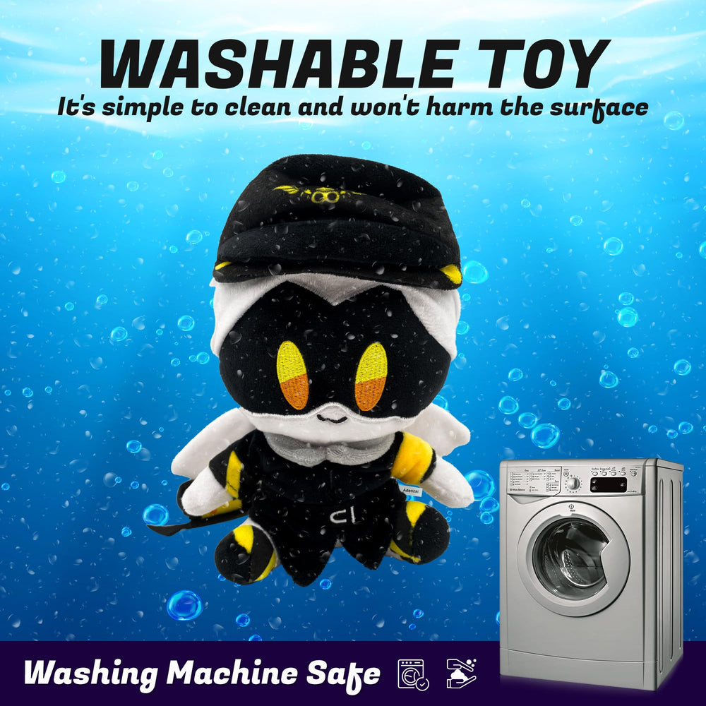 Adenzai plush doll cartoon collection shows detailed design and vibrant colors for display and play
