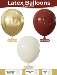 Adeyoo balloon chain and glue dots enable quick, secure arrangements.