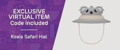 Adopt Me Koala plush exclusive virtual item code included.