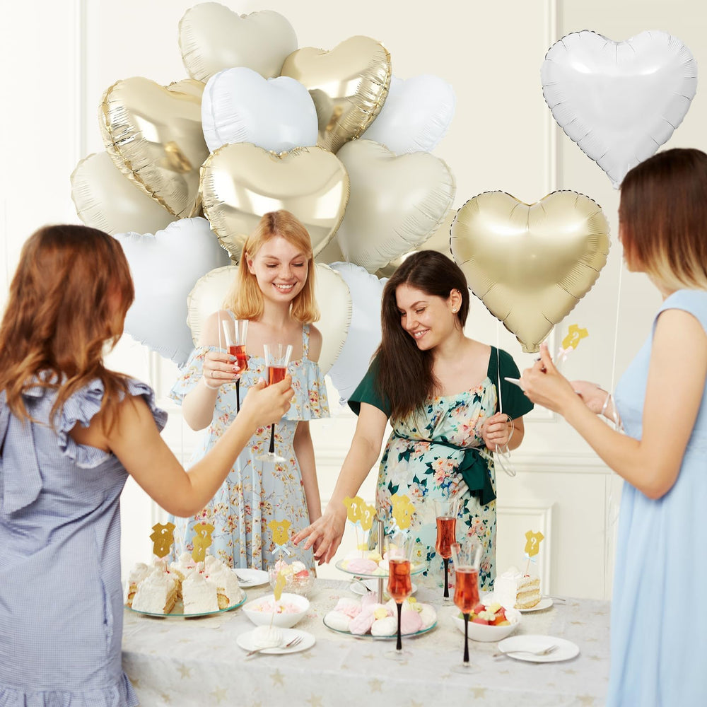 Adorely auto-seal heart balloons reduce leaks for long-lasting decor