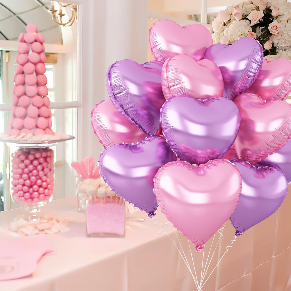 Adorely 18 inch heart balloons suit baby showers and weddings