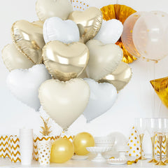 Adorely boho wedding backdrop ideas using cream and gold tones