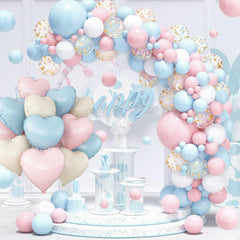 Adorely foil heart balloons closeup, shimmering surface enhances festive decor.