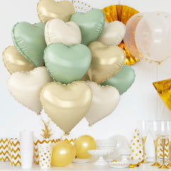 Adorely wedding decor heart balloon, ideal for ceremonies and reception photos.