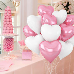 Adorely wedding party foil balloons elevate photo-worthy cake table moments.