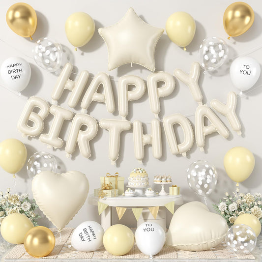 Adorely pastel yellow birthday banner enhances soft, inviting ambiance for party backdrops.