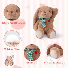 Adorlynetty bunny plush ideal for kids as a comforting friend