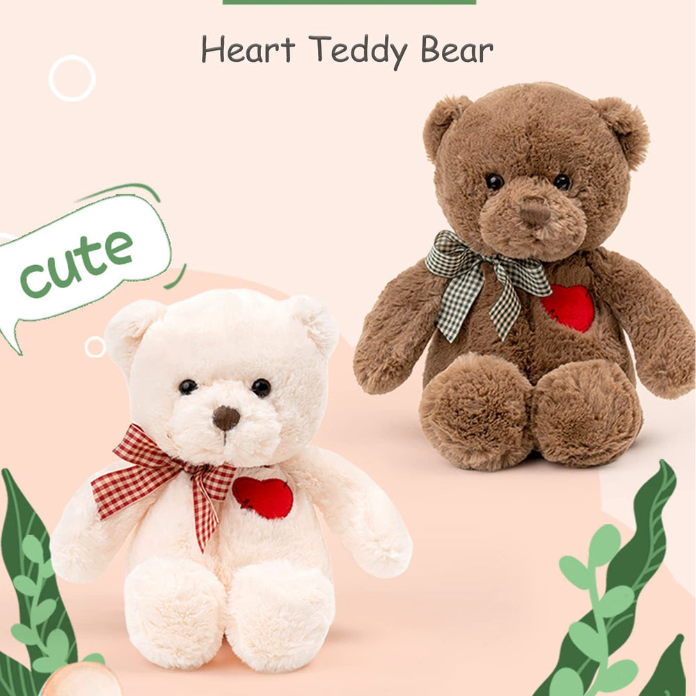 Adorlynetty cute eyes and satin bow add charm and collectability.