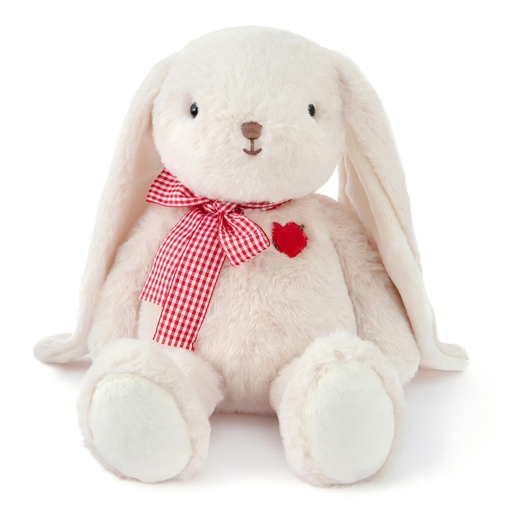 Adorlynetty small bunny plush full-length with soft fur, perfect for cuddling