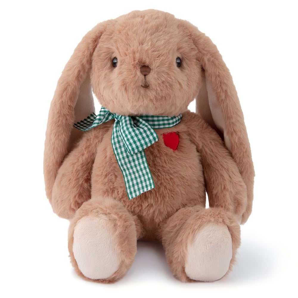 Adorlynetty small bunny plush with heart offers cozy bedtime companionship