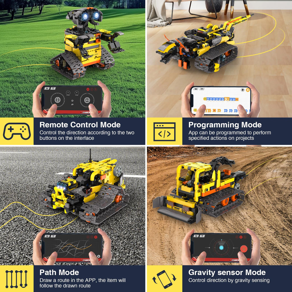 ADUSRIZ 5-in-1 App-control interface with programming options