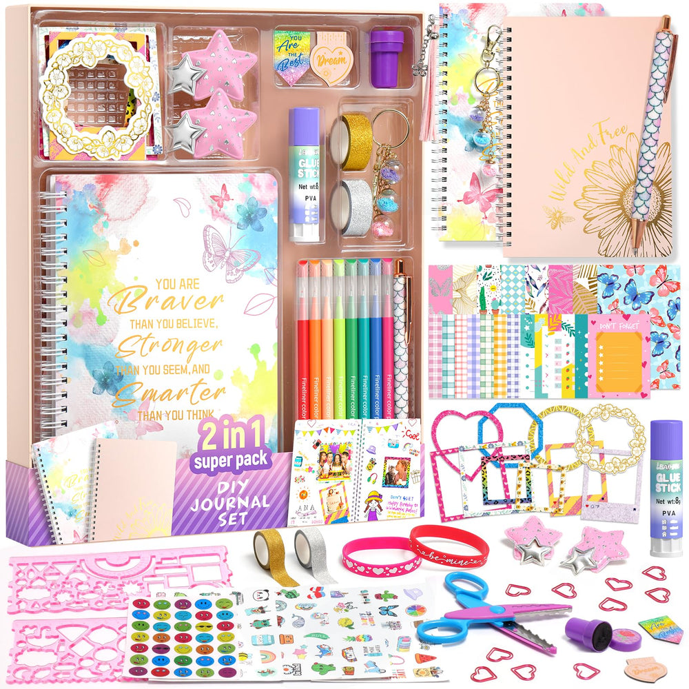 ADUSRIZ DIY Journal Kit contents for creative journaling and storage