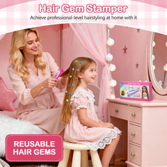 ADXVR Hair Gem Stamper Kit adds sparkle to birthdays and hairstyles