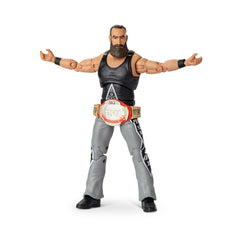 AEW Brodie Lee 6-inch figure performing the discus-lariat pose for dynamic display.