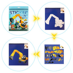 AEAHALY sticker by number close-up demonstrates peel-and-place activity.