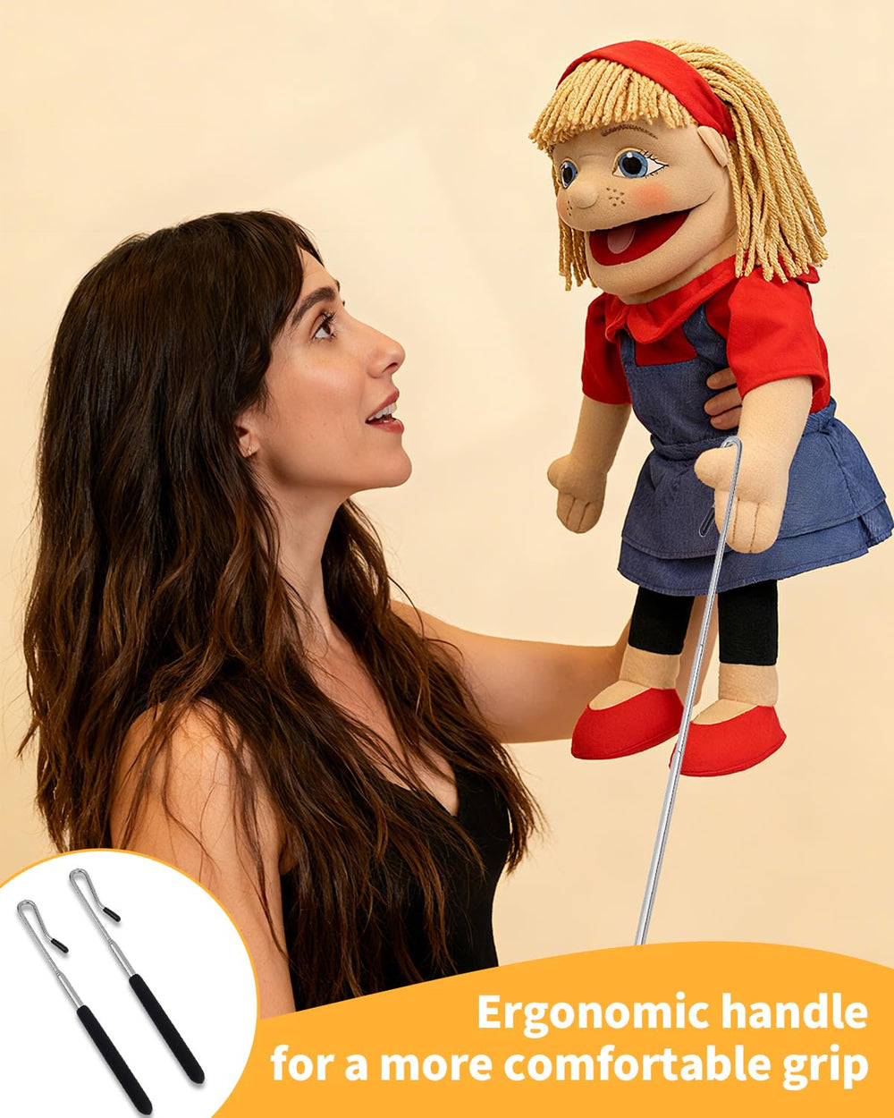 Aecsze puppet movement demo showing smooth, lifelike gesture possibilities.
