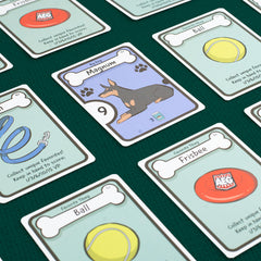 AEG Dog Lover bones and food tokens add tactile play benefits.