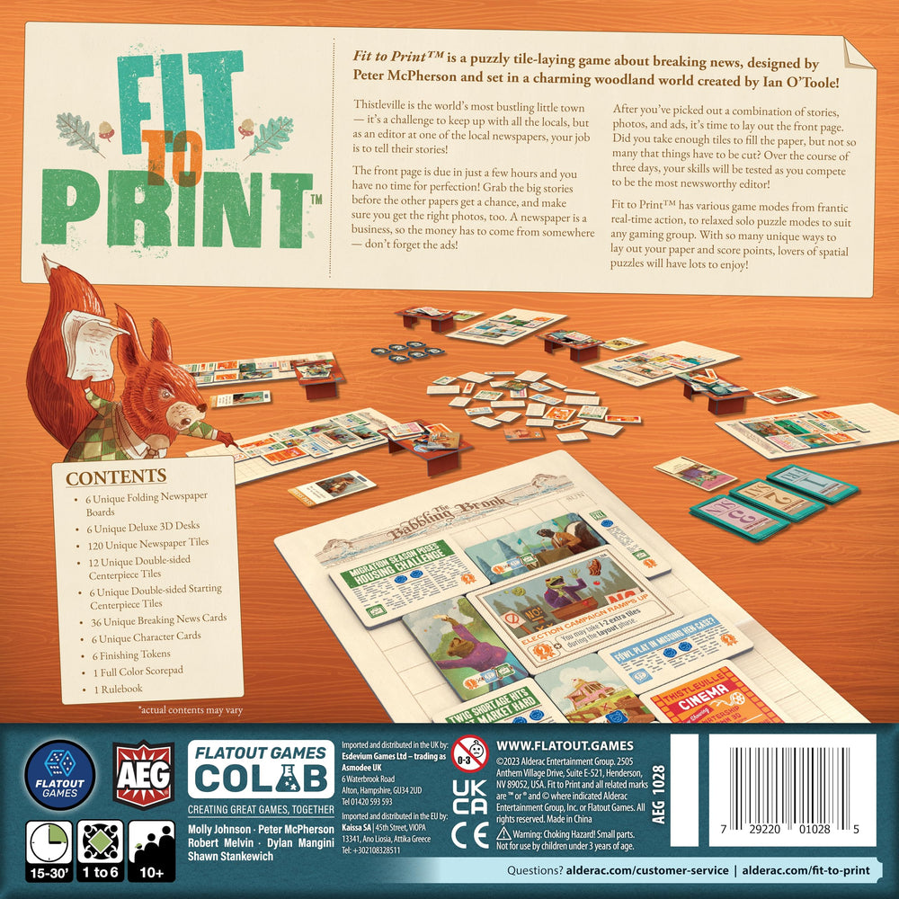 AEG Fit to Print tiles with headlines for lively, modular layout