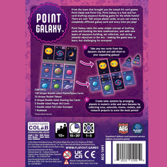 AEG Point Galaxy rocket tokens provide tactile progress markers for space races