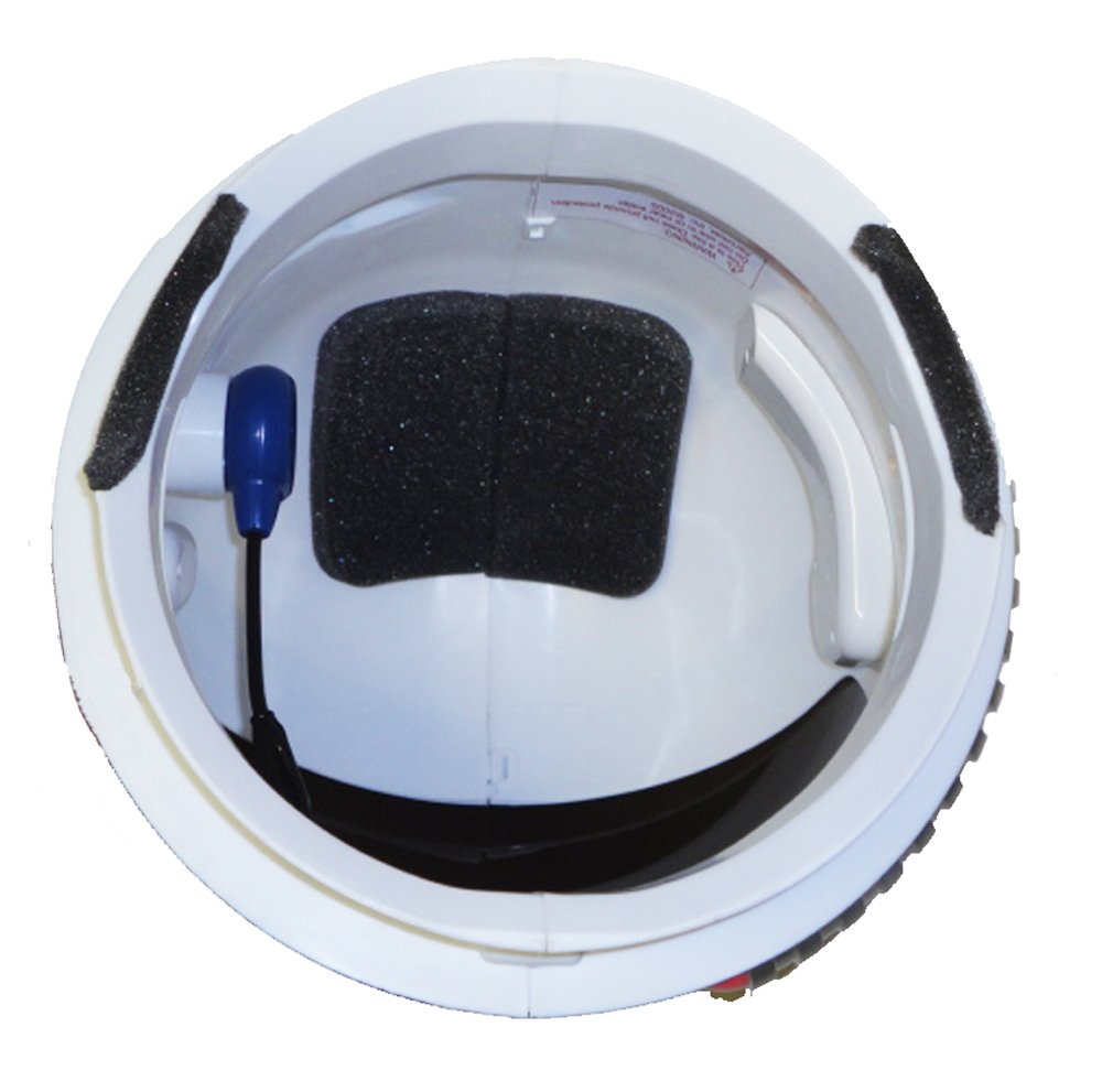 Aeromax Jr. Astronaut Helmet adjustable fit helps grow with kids.