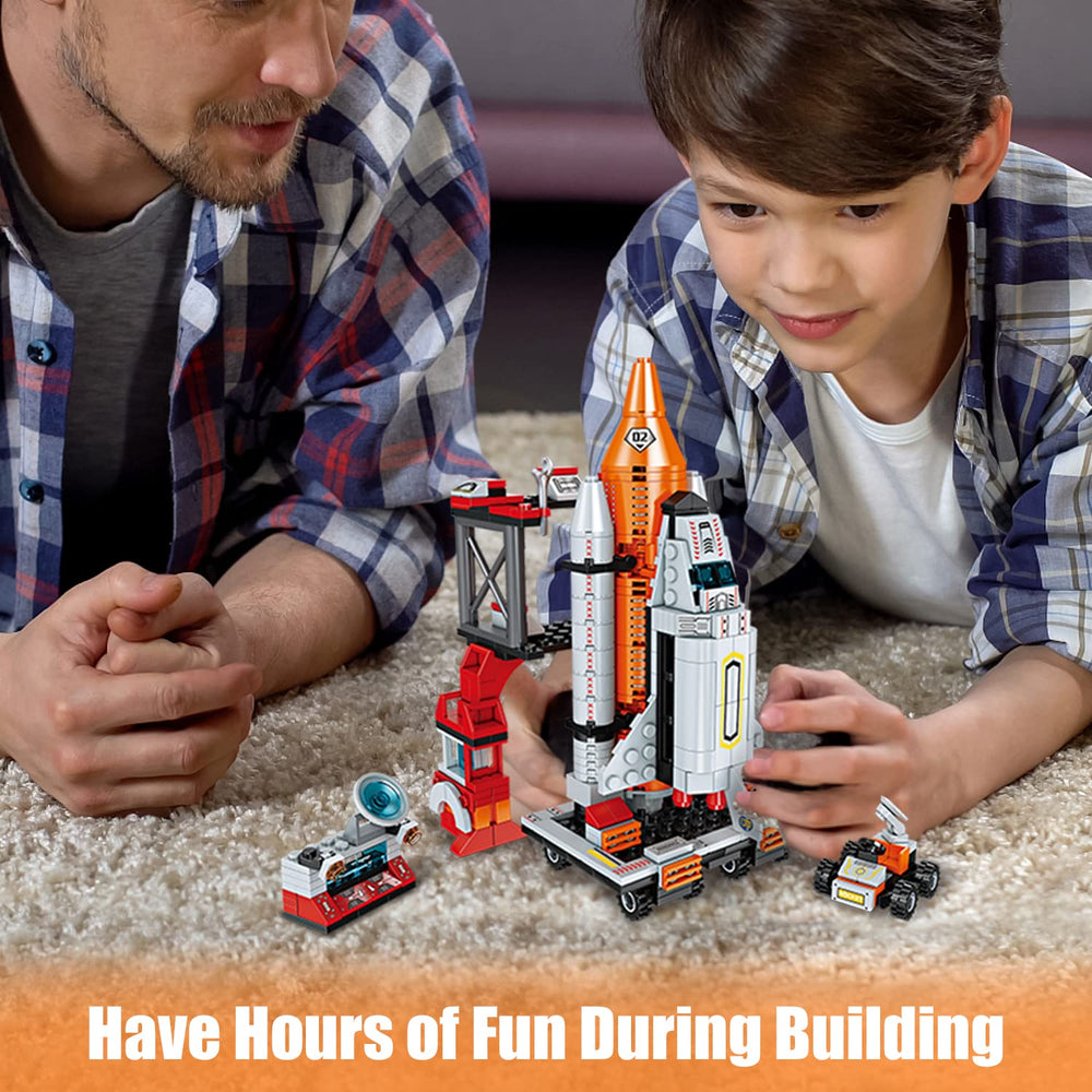 AESGOGO launch control center space toy supports strategic planning and interactive missions.
