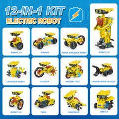 AESGOGO robot-kit-assembly-instruction provides clear steps to create diverse robots.