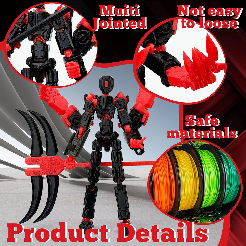 Aesinos T13 8-inch figure ideal for collectors and desk decor.