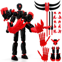 Aesinos T13 assembly completed action figure ready for instant display or play.