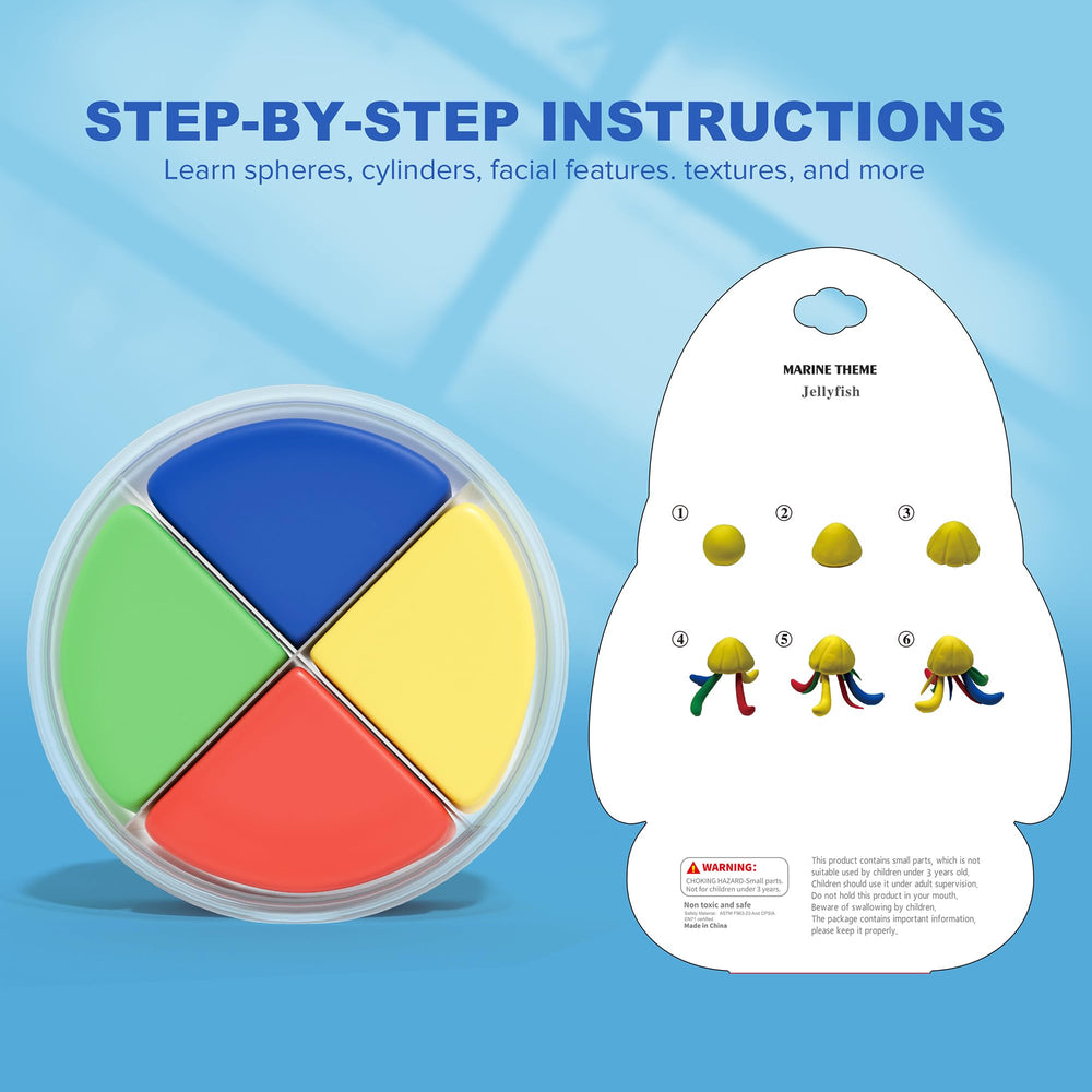 Aestd-ST Guide Cards Included help kids follow step-by-step instructions