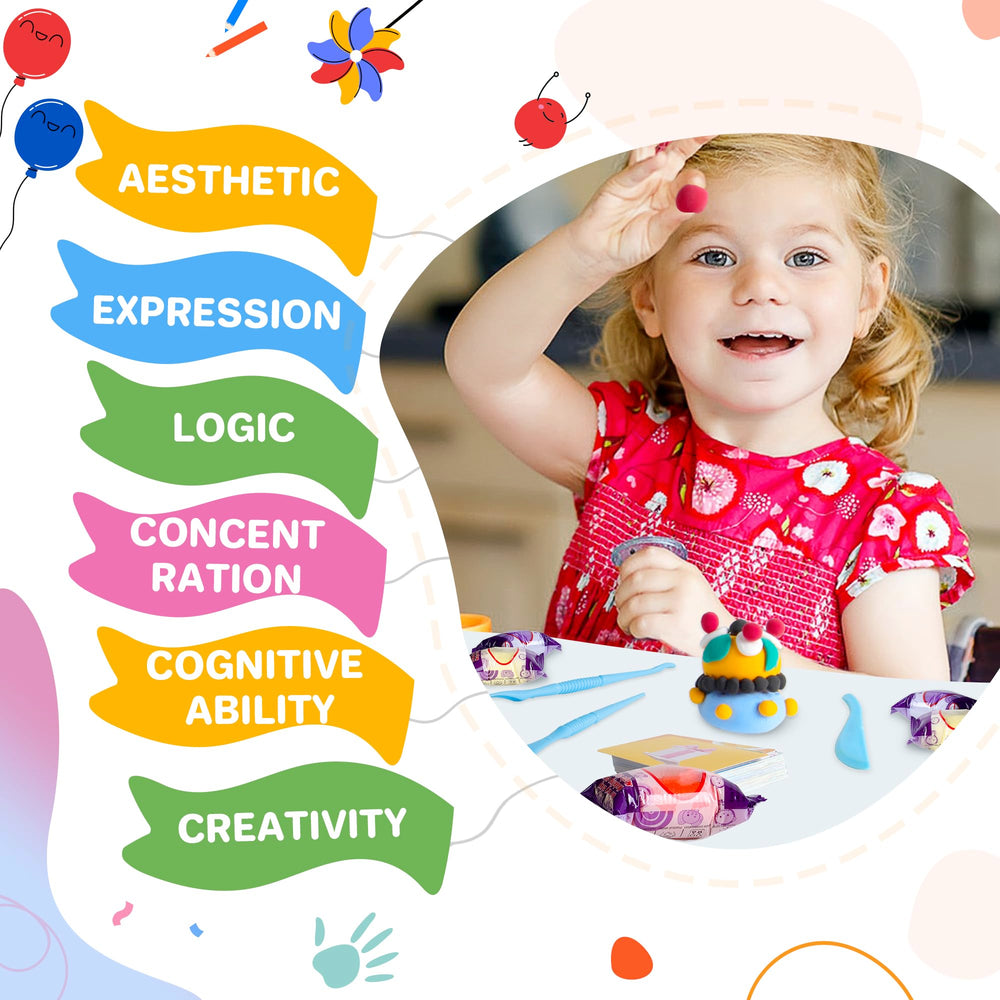 Aestd-ST 54 tutorial cards guide kids through fun projects.