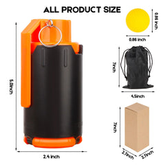 Aevdor Tactical G Renade side view highlights easy grip and quick handling.