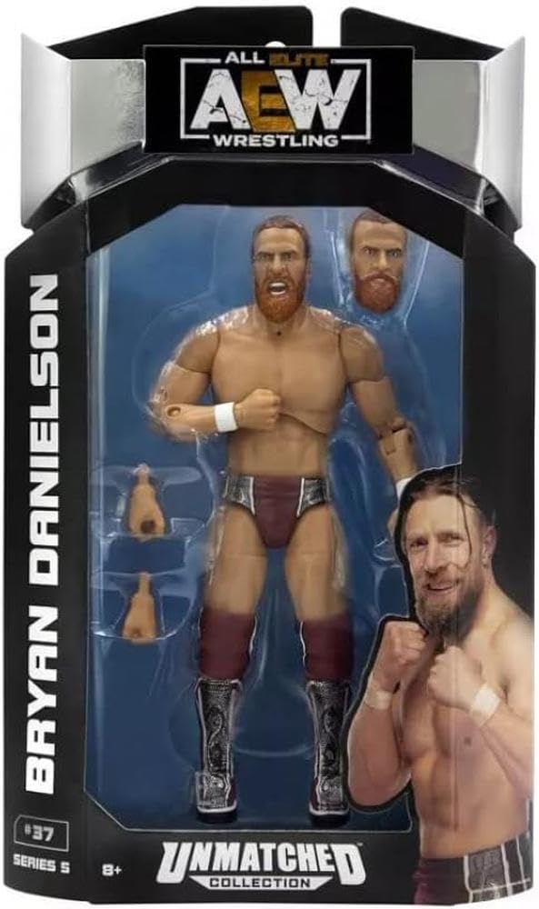AEW All Elite Wrestling Figure Style 1 for display and dynamic play.