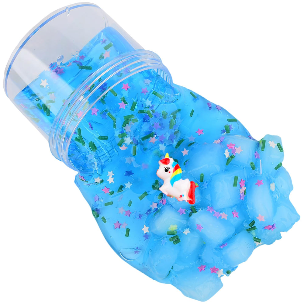 Aeyiakov soft non-sticky slime texture for easy shaping and cleanup.
