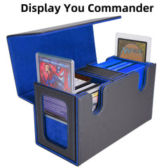AFIING MTG 3-in-1 card storage showing two decks and dice box
