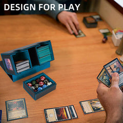AFIING MTG Commander top loaders included for added card protection.