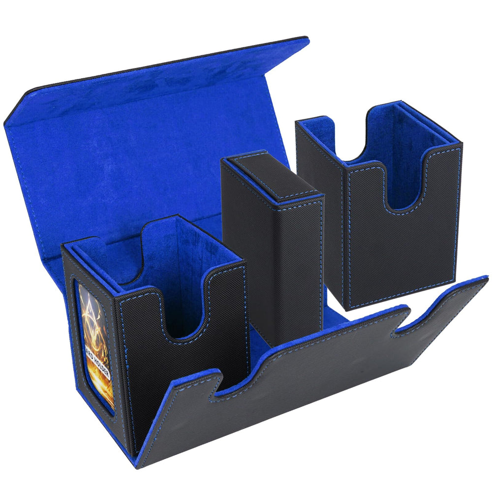 AFIING MTG interior microfiber lining protects cards from scuffs