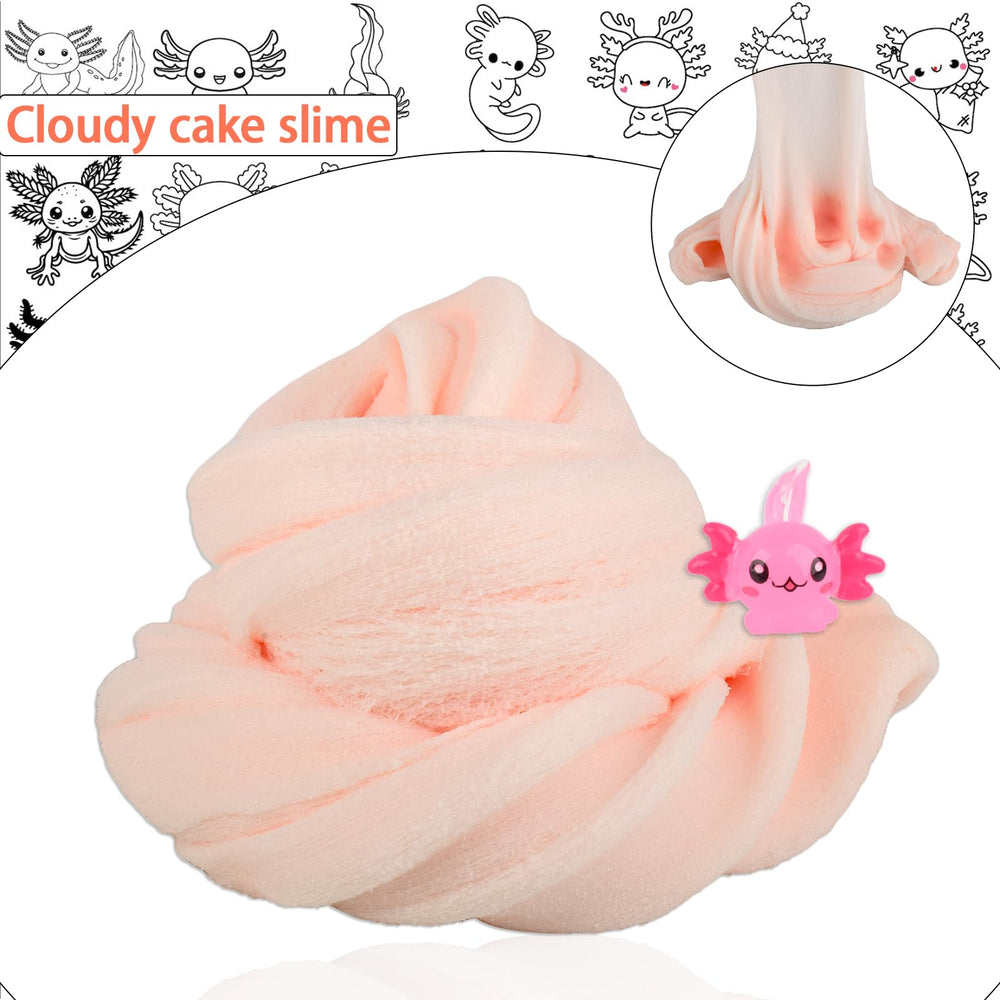 Afofall Cute axolotl resin charm enhances play with a charming focal point.