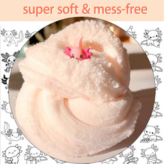Afofall 8-ounce slime container designed for long-lasting, mess-free storage.