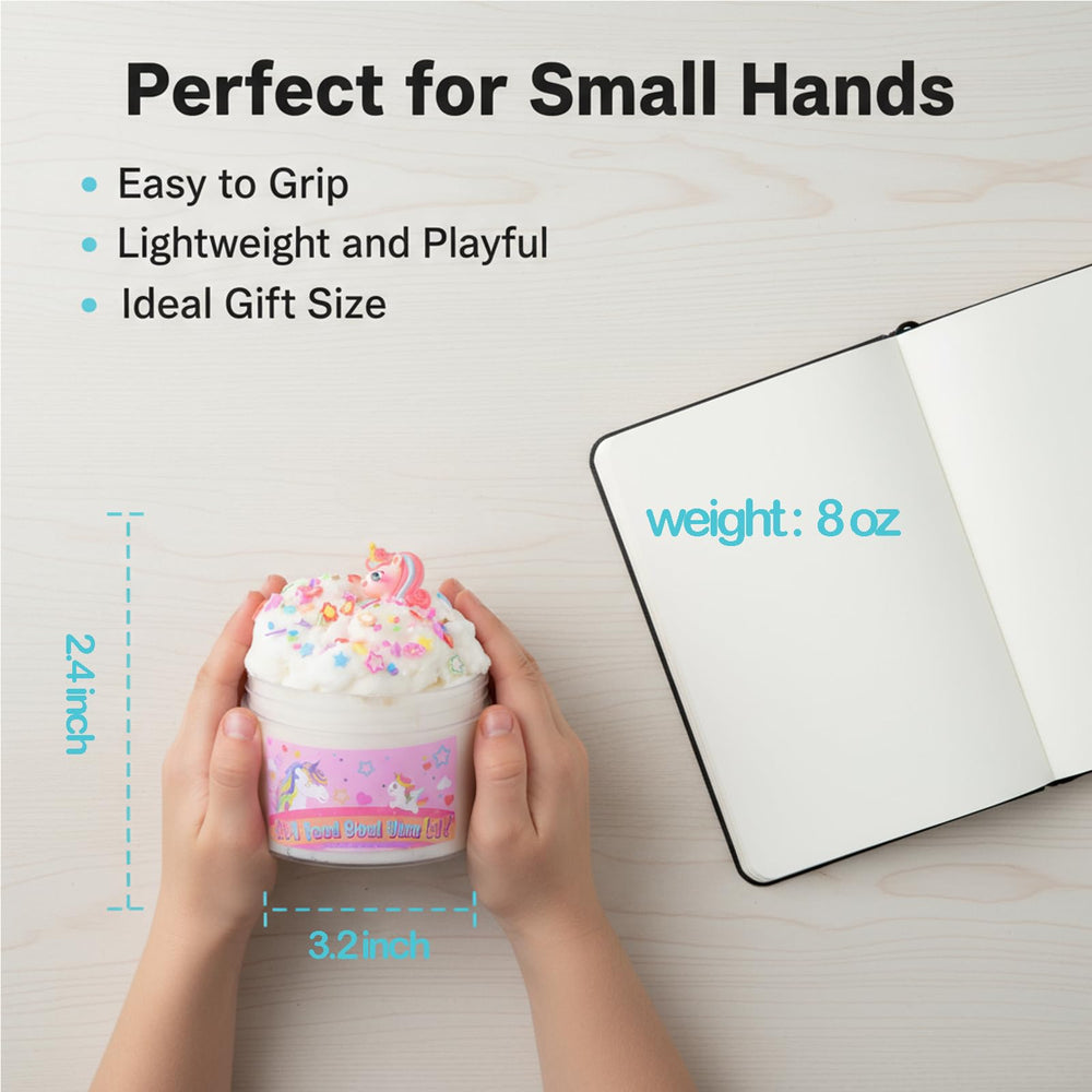 Afofall Unicorn Cloud Slime packaging and presentation for gifting