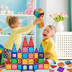 AFUNX magnetic tiles gift for kids' learning and play