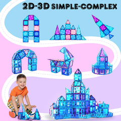 AFUNX STEM learning tiles promote geometry and spatial thinking.