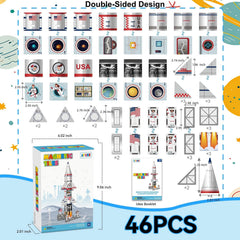 AFUNX nontoxic ABS plastic ensures safe, lasting, kid-friendly construction