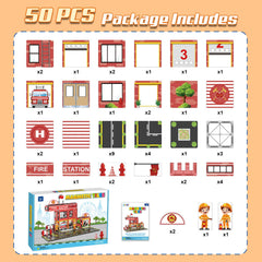 AFUNX universal compatibility with leading magnetic tiles expands play options.