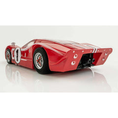 AFX Ford GT40 MkIV #1 long-bodywork close-up underscores precision engineering for display