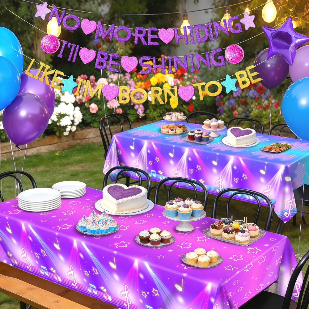AFZMON glitter banner closeup showing premium sparkle