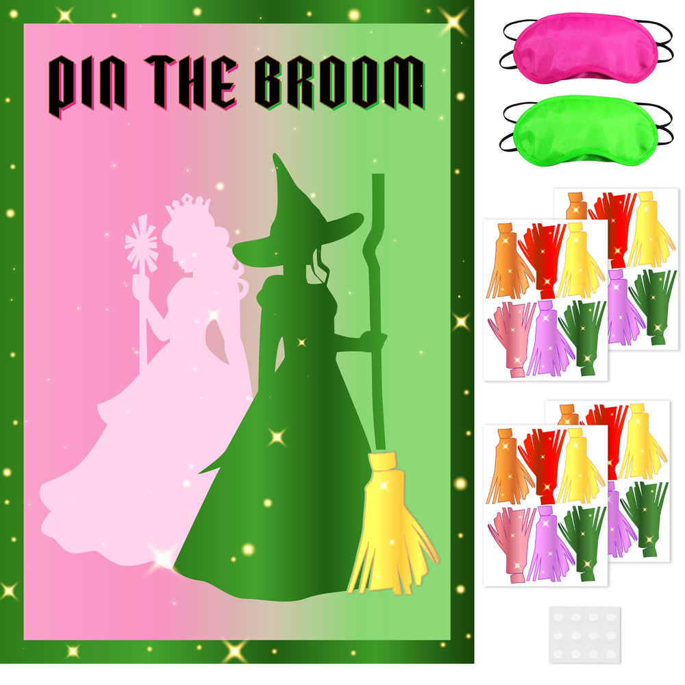 AFZMON witch poster, durable wall decor with magical vibe for parties