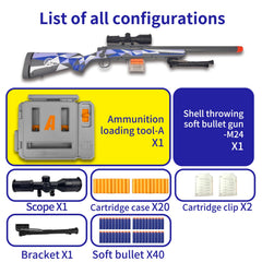 AGM MASTECH M24 foam blaster suitable for teens and adults use
