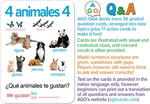 AGO classroom use of cards supports engaging learning.