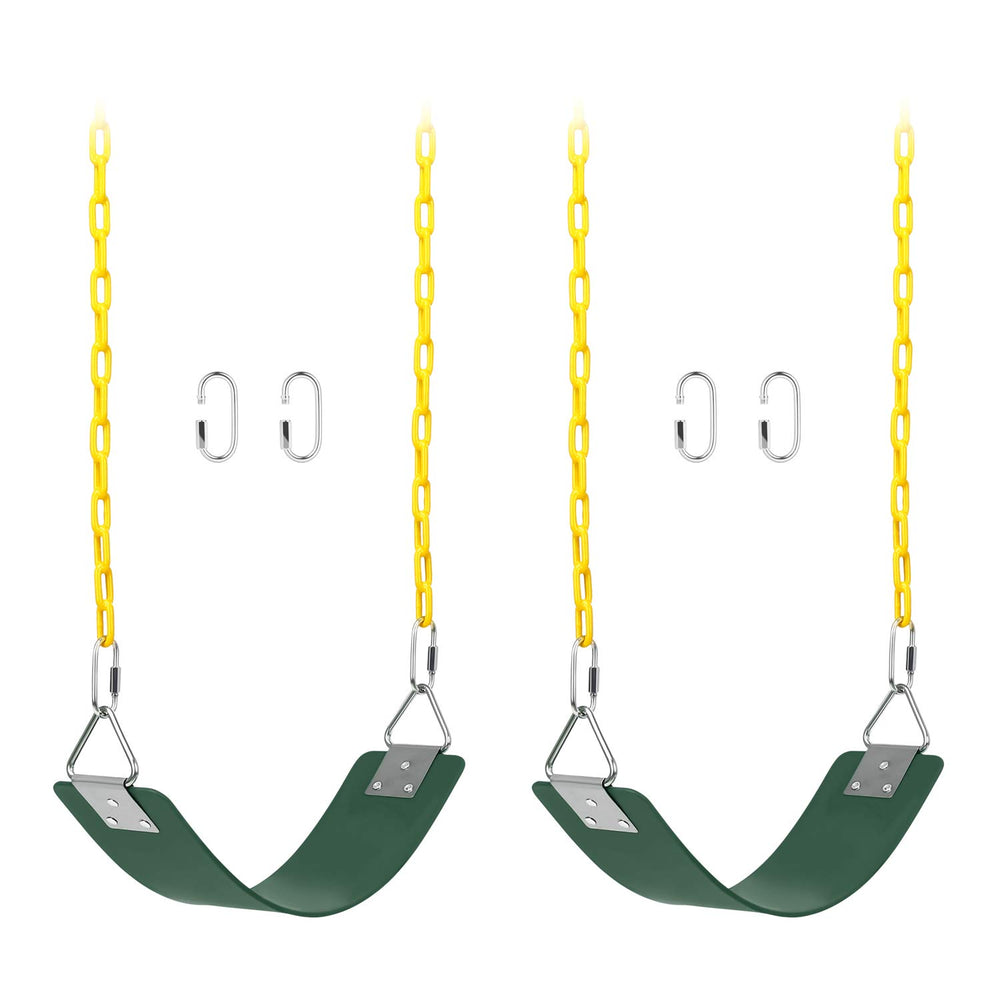 AGPTEK swing seat with EVA material for comfortable outdoor use.