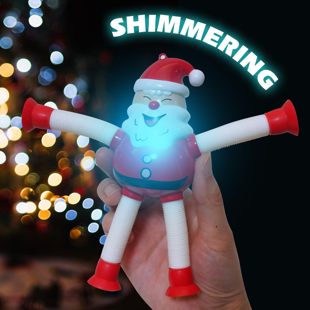 AGRASIV Christmas LED pop tubes Gingerbread Man — engaging color, texture, and light.